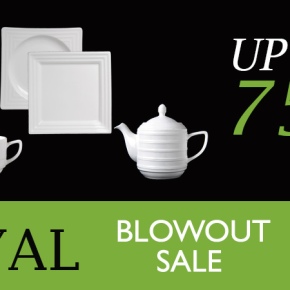 Royal China Blowout Sale! Up to 75% OFF